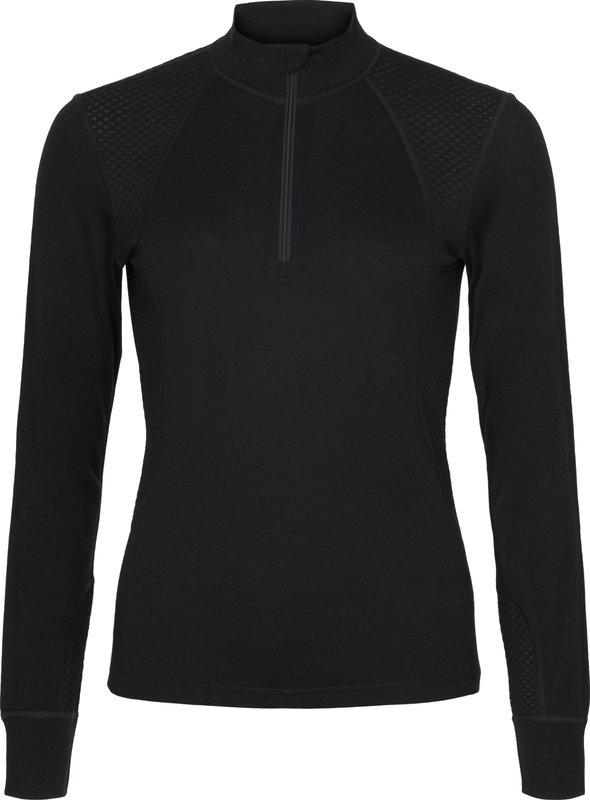 [CA-CA-010-S] T-shirt première couche Merino Dames ML Col (S)
